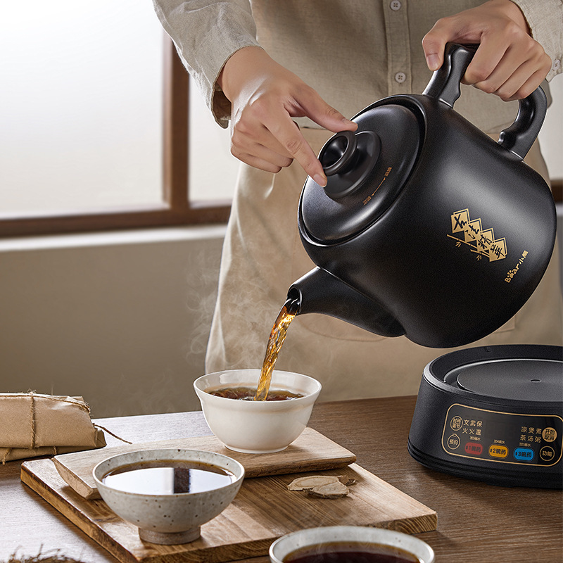 リトルベア漢方薬煎じポット JYH-H50U1 家庭用多機能漢方薬電気煎じポット 5L 大容量砂鍋薬煎じポット|undefined