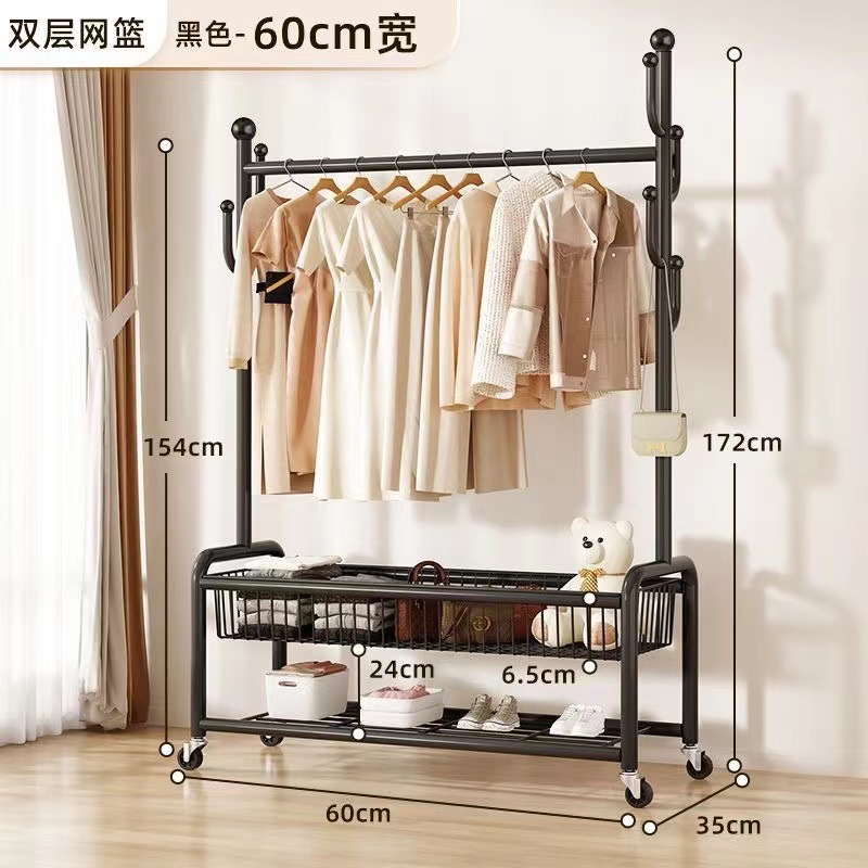 60 더블 레이어 클래식 블랙 메탈 유니버설 휠