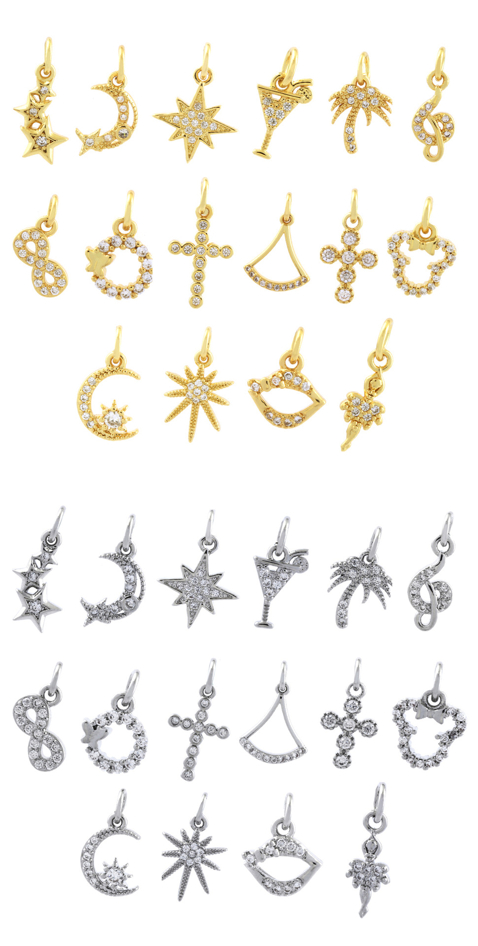 2g Weight Pendant Jewelry Making Type 18K Gold Plated Plating Material Zircon Inlay Material DIY Jewelry Accessories Classification 1 Piece Quantity Copper Material Star, Coconut Tree, Notes Pattern Plating, Inlay Design Simple Style Style 1 Piece Copper Zircon 18K Gold Plated Star Coconut Tree Notes Pendant 无