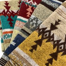 25新款现货供应秋冬时尚女装连衣裙外套面料 粗花格小香风面料