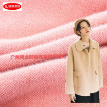 黄金粒呢绒面料 雪呢尔粗针羊毛绒布 女装外套毛衣鞋帽雪貂绒面料