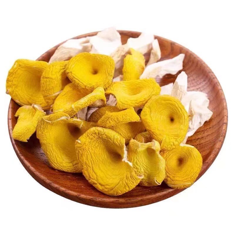 雲南省土産鶏油菌乾燥品黄糸菌楡黄菌無薫硫黄乾燥品食用菌食材|undefined