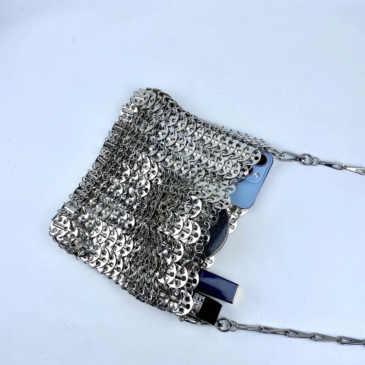 Big shoulder bag handmade, one-shoulder bag, bag strap, light luxury style