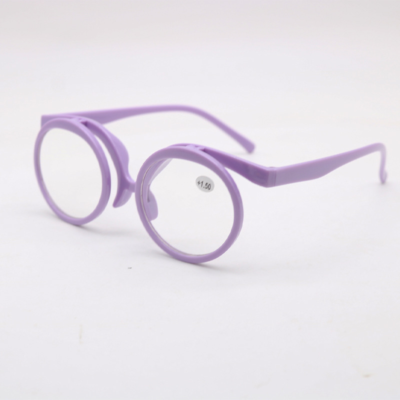 Double piece flip up + purple