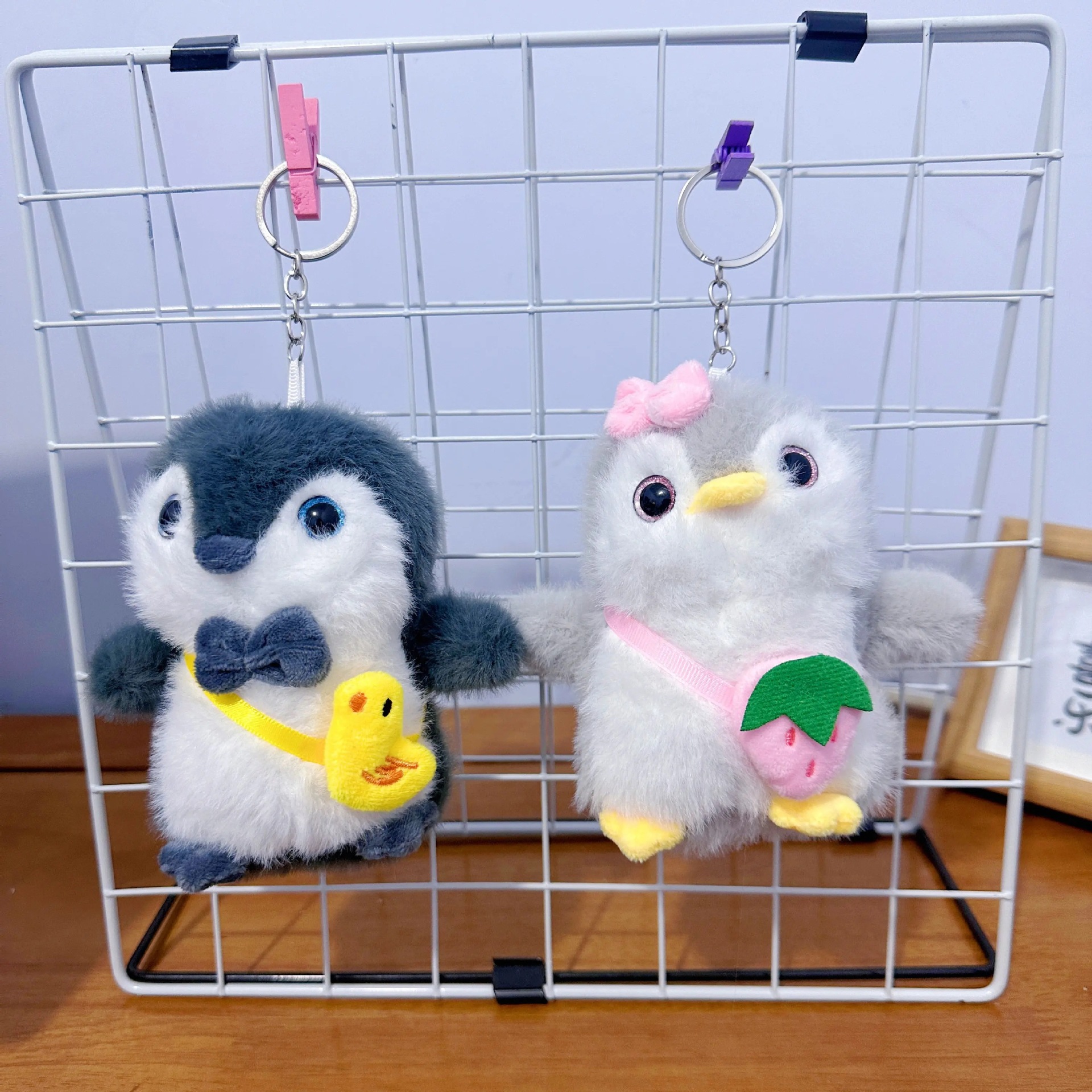 Cuatro pulgadas muñeca de peluche pequeño colgante muñeca llavero muñeca mochila colgante juguete de peluche regalo