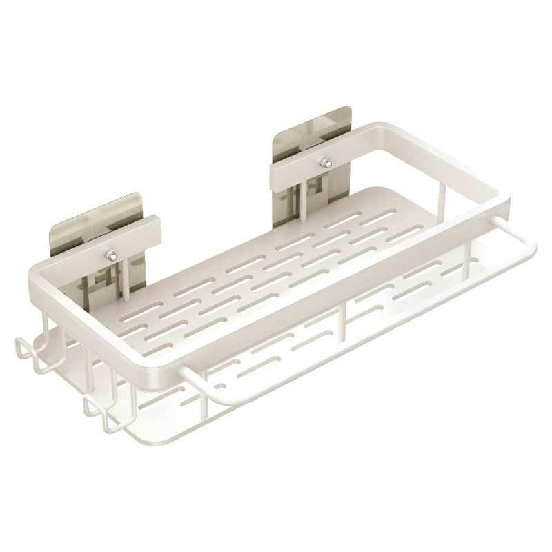 Rag kitchen storage rack free punching storage shelf wall -mounted seasoning rack home drain basket water tank artifact