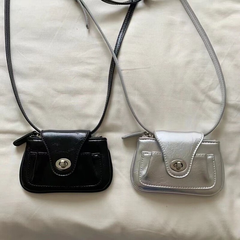 Niche Designer's Same Mini Coin Purse for Women 2025 Korean New One-Shoulder Cross-Body Chain Lock Lipstick Bag