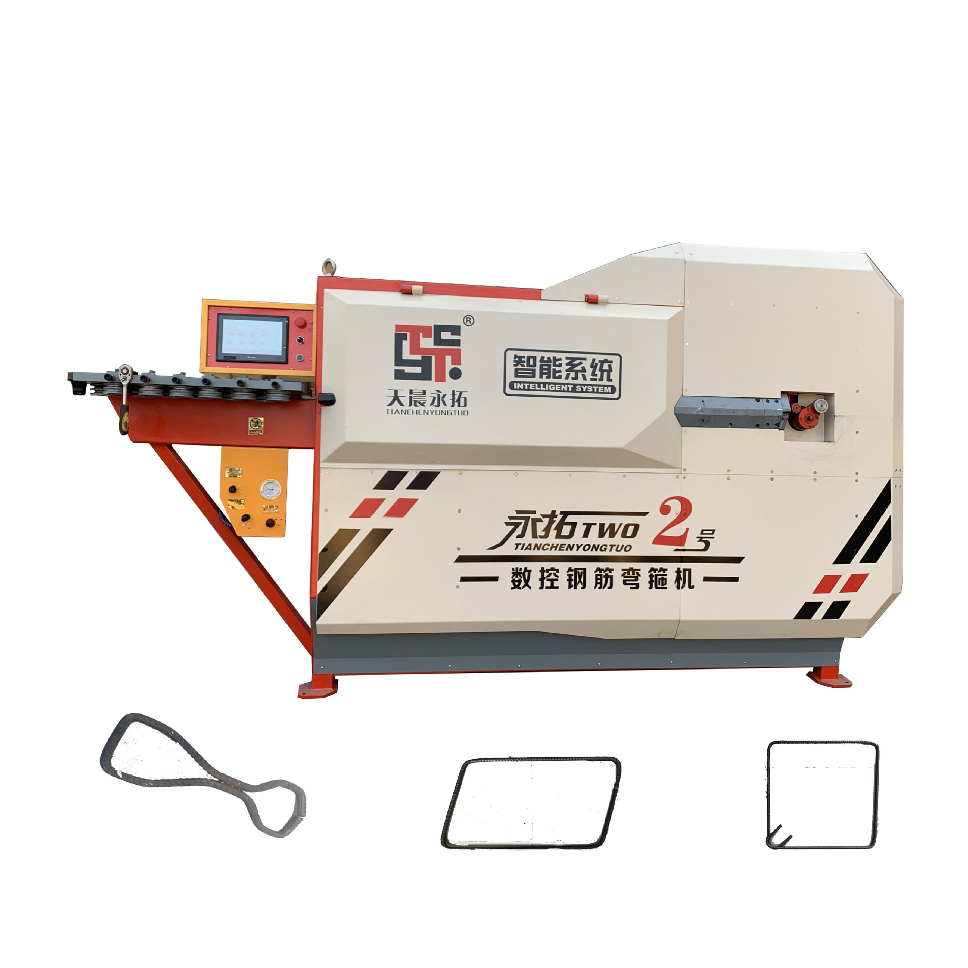 无压痕数控弯箍机 全自动钢筋弯曲机 大型数控钢筋折弯切断机