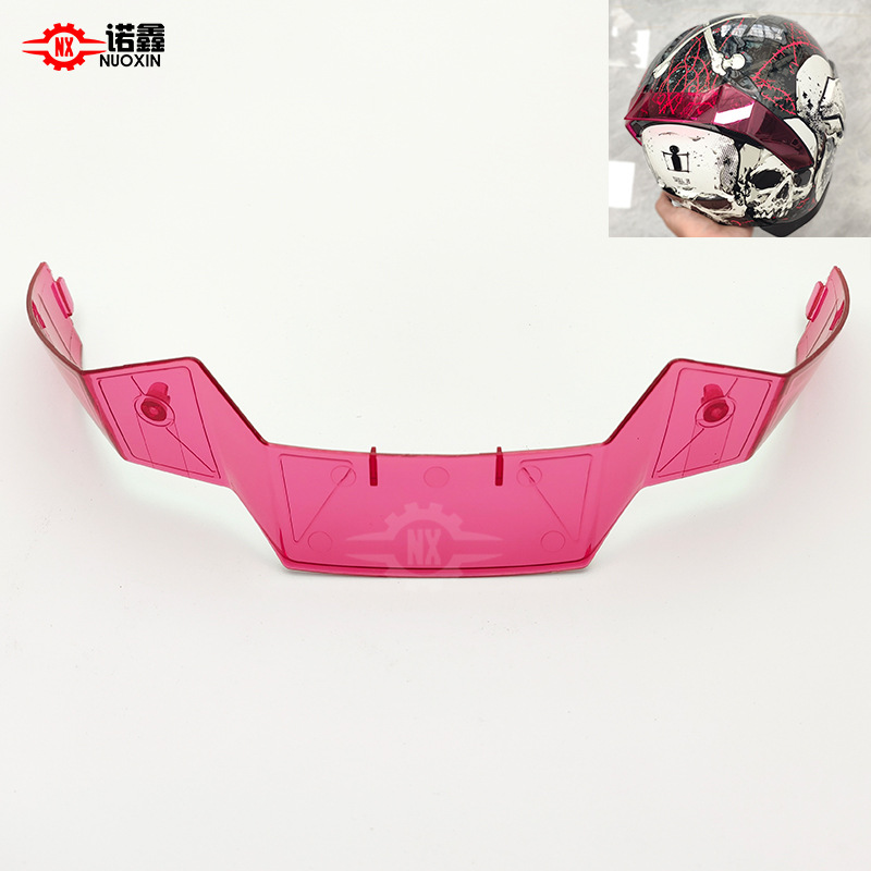 Adapted to ICON airflite ghost tail spoiler motorcycle motorcycle motorcycle helmet accessories multi-color