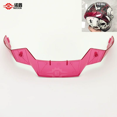 Adapted to ICON airflite Dəbilqə (Kaska) aksesuarları - airflite-rear-wing-fluorescent-red