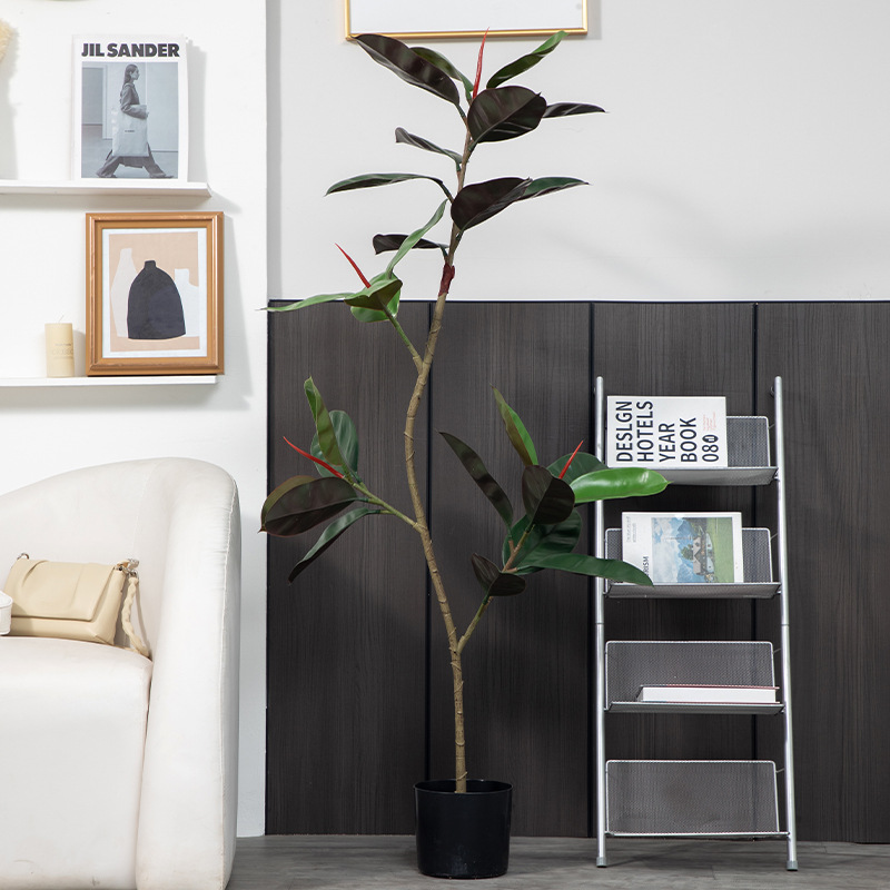 Planta artificial de lujo tipo “Ave del Paraíso”, diseño europeo de alta gama, ideal para decoración interior de sala u oficina