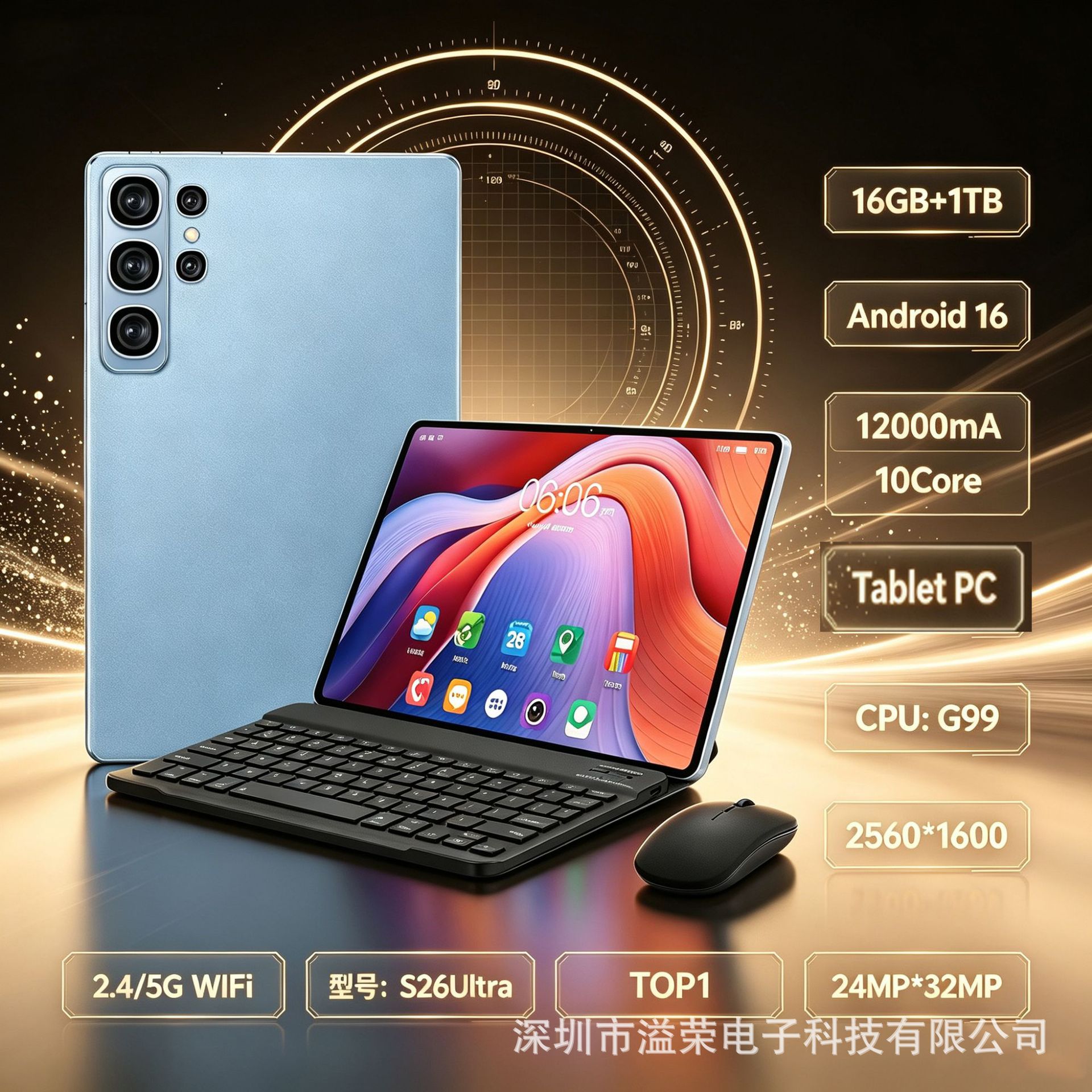Tk Us Cross-border 10inch Tablet Smart Wifi Dual-sim Dual Standby...