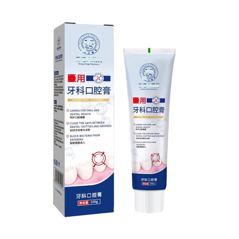 Dental Oral Paste for Healthy Teeth, Gum Protection, Sensitive Teeth, Soft Tooth Roots, Periodontal Problems Care 100g