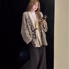 y三件套半边绒睡衣女中厚慵懒风法式小众洋气软绵绵时尚家居服