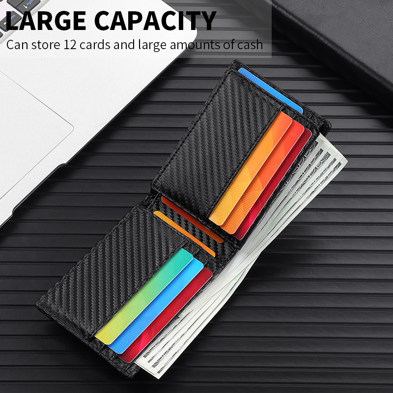 Amazon bolsa de tarjetas transfronterizas al por mayor portátil anti-robo cepillo anti-magnético clip de dólares Apple / Apple AirTag cartera para hombres