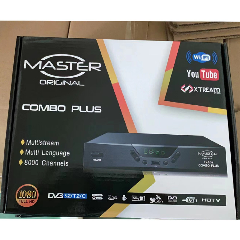 mastercomboplus スポット コンボ T2+S2 アフリカ東南アジア中央アジア中東 180mm セットトップボックス|undefined