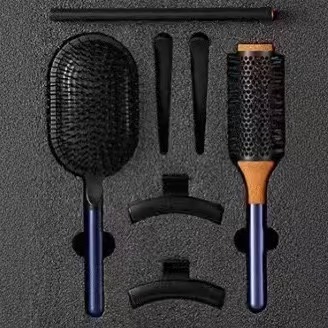 ダイソンと同じスタイルのエアクッションコーム、帯電防止マッサージコーム、ワイドトゥースコーム、ヘアコーム、女性用家庭用ポータブルエアバッグコームセット|undefined