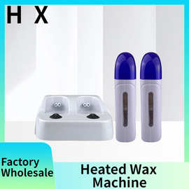 跨境双座蜜蜡脱毛蜡机融蜡条热蜡机蜜蜡加热器蜡疗脱毛蜡加热器