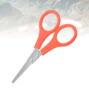 Factory wholesale stainless steel scissors outdoor gauze bandage scissors household scissors plastic handle yarn scissors