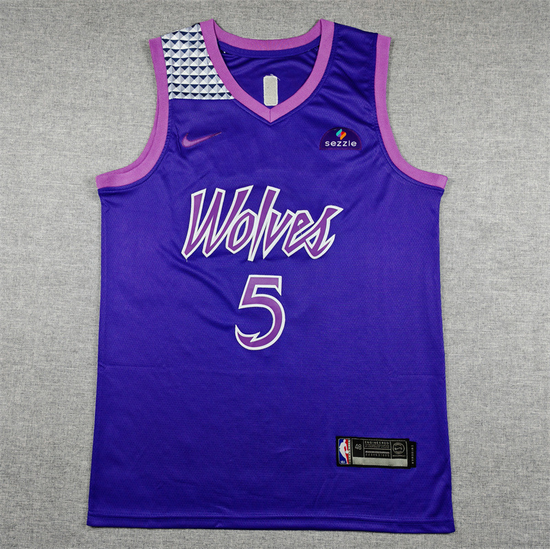 26 camisetas estadounidenses Cross-Border Warrior Courix Timberwolves 76ers espinadas camiseta de baloncesto image 36