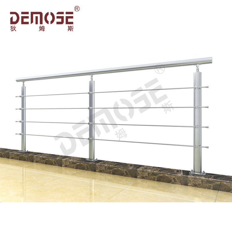 不锈钢阳台栏杆 不锈钢立柱栏杆  不锈钢栏杆