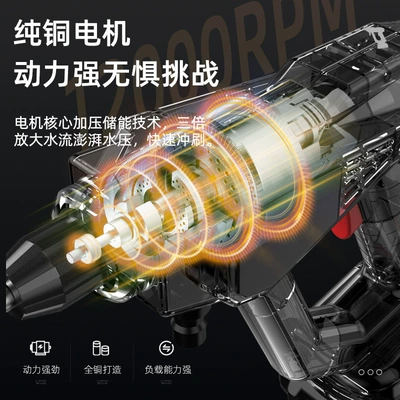 Car washing machine, Yà mǎ Lithium Battery High
