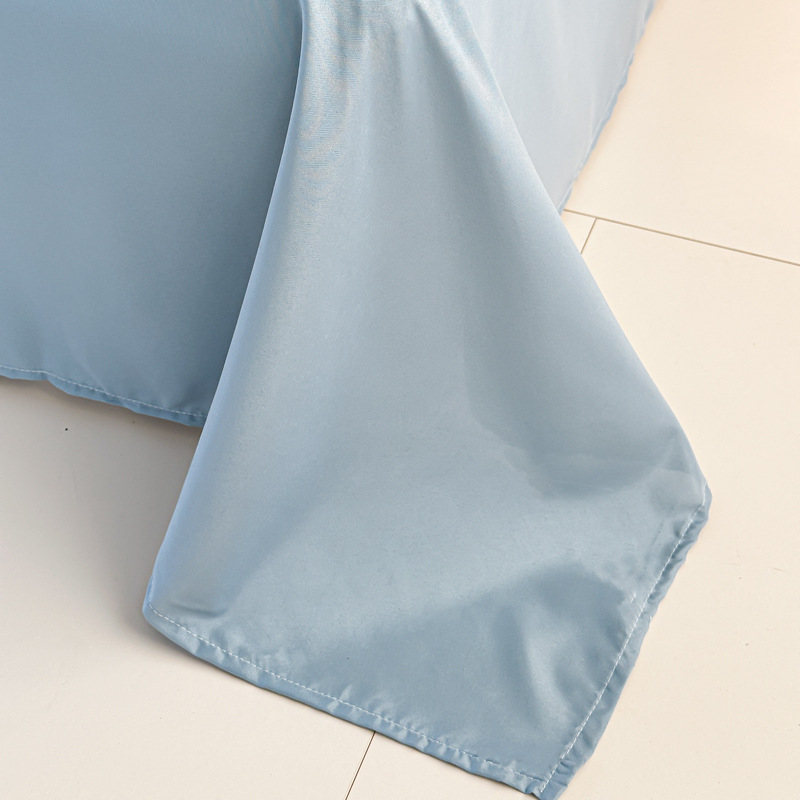 Conjunto de roupa de cama em algodão escovado minimalista_voghion.com