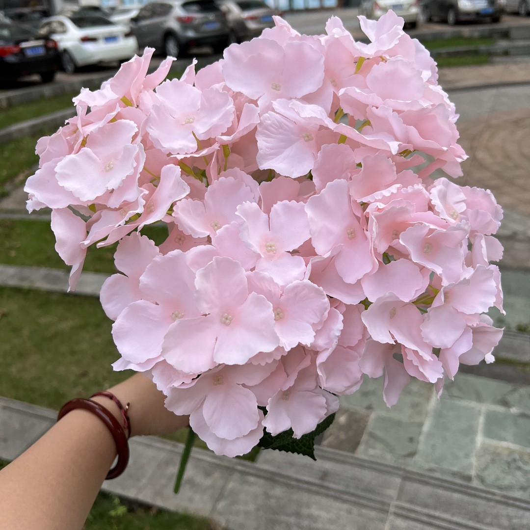 Simulación del Día de San Valentín rosa fabricante 3 sola rama multi-cabeza rosa decoración de la boda flor falsa al por mayor
