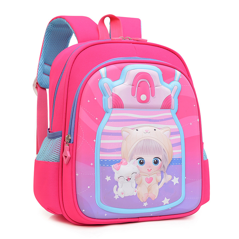 Mochila escolar para niños 4-8 años de edad mochila de jardín de infantes de gran capacidad impermeable Primer Grado mochila de dinosaurio mochila de estudiante de escuela primaria