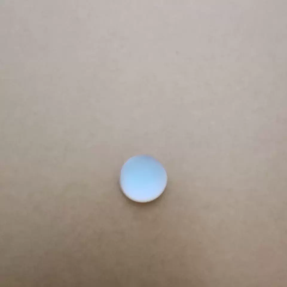 仿蓝月光平底戒面 半成品戒指项链饰品配件