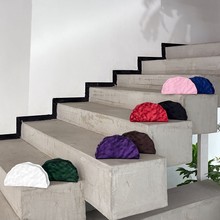 欧美金属感不规则磨砂亚克力包包简约小众设计半圆手拿斜挎包