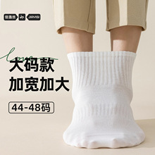 一次性袜子男士大码防臭吸汗男款日抛棉袜旅行免洗秋冬季中筒旅游