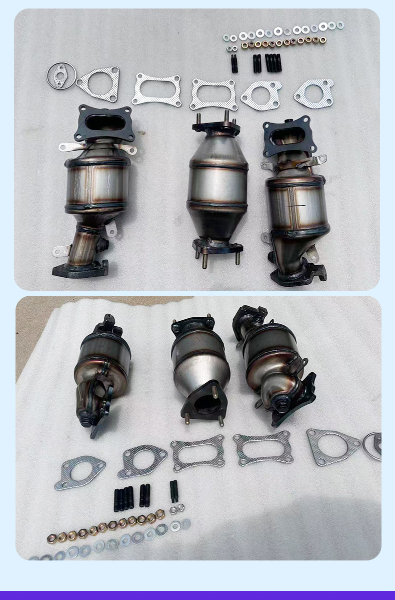 Directly supplied by the manufacturer, suitable for Honda Accord 8th generation 3.0, 3.5, 3.7 and Acura MDX, ZDX, TL three-way catalytic converter