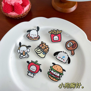 Brooch New Ins Cute Cartoon Pin Acrylic Wholesale Badge Pendant Trinket Gift Street Stall