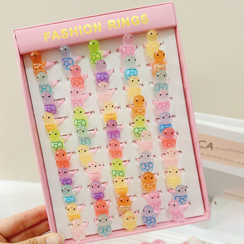 빛나는 거북이 반지(50가지 스타일 1)