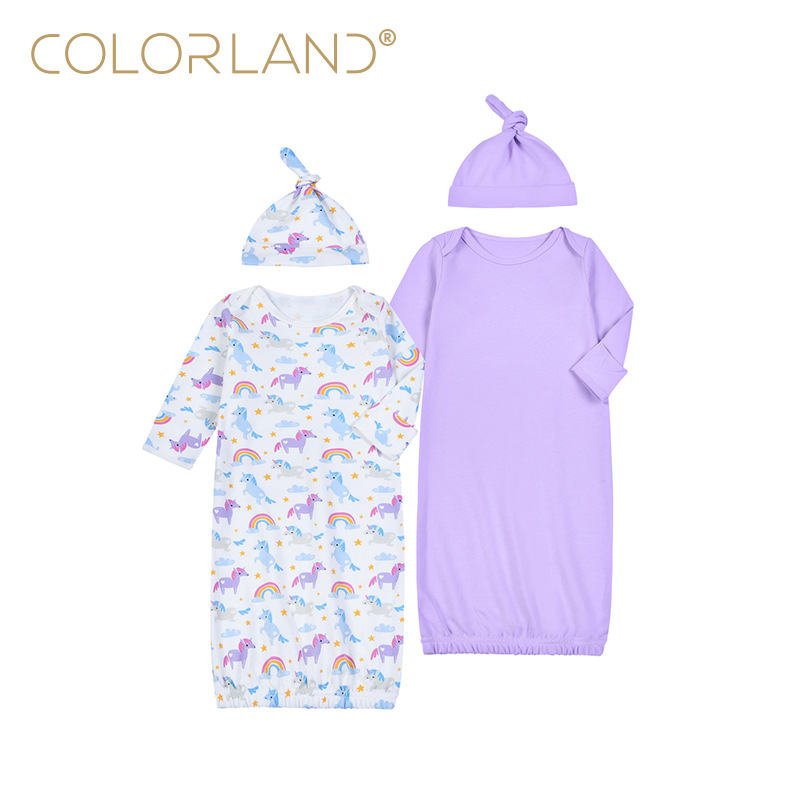 Colorland Children's long climbing juvenile cotton clothes…
