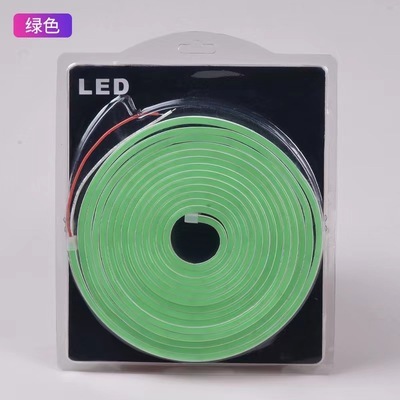 卸売り12v低圧ledライトバー6x12フレキシブルシリコンネオン屋外防水広告看板|undefined