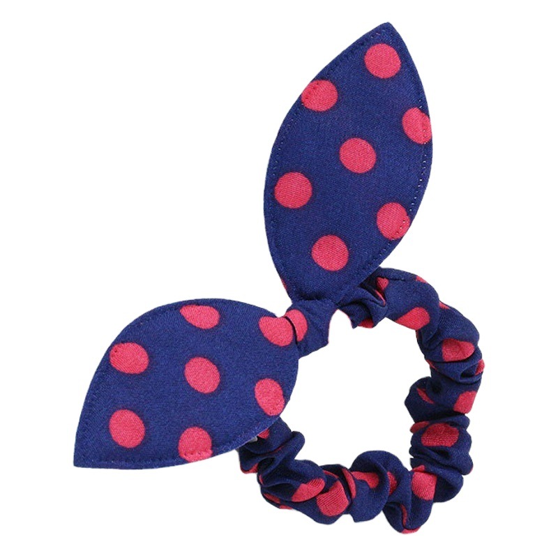 Liga para Cabello con Orejas de Conejo y Moño, Decorativo, para Regalo image 1
