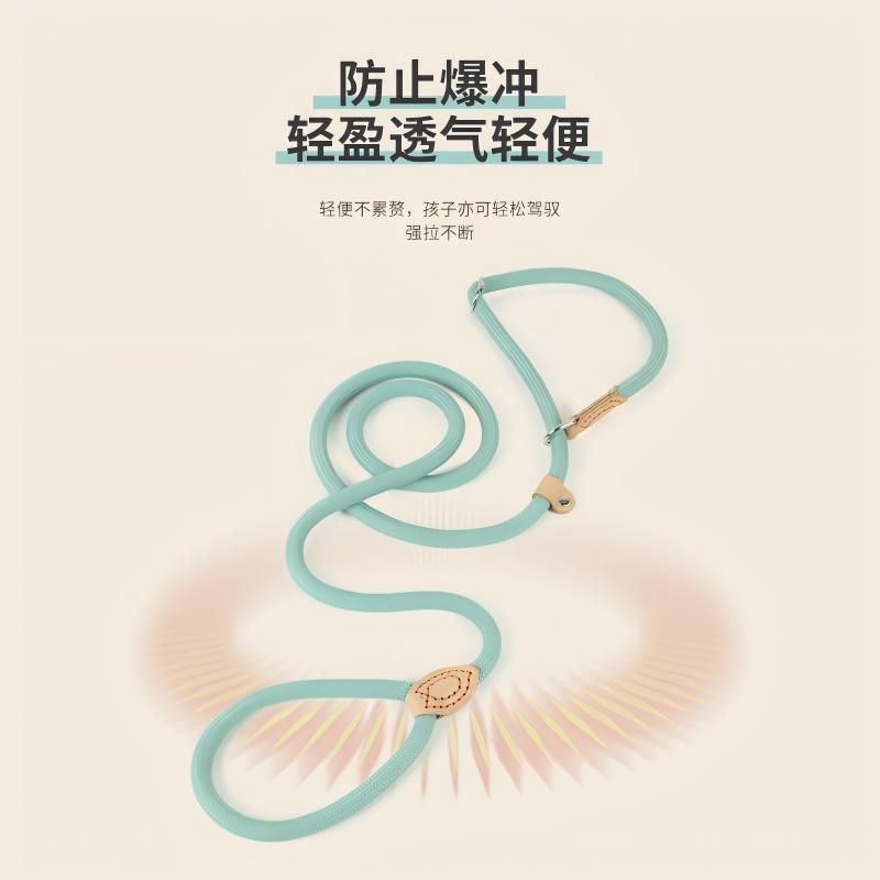 Explosion-Proof Leash, Anti-Escape P-Chain for Small, Medium, and Large Dogs, Non-Tightening Dog Leash, Walking Leash, Dog Chain, Pet Dog