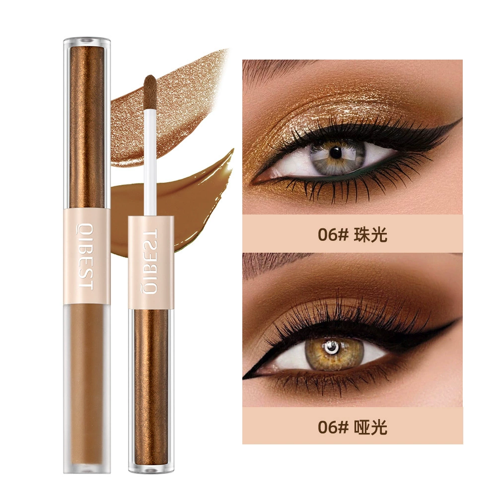 Double-sided shiny eye shadow, brightening highlighter