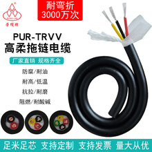 PUR��������Դ��TRVV 2 3 4 5о1.0 1.5 2.5ƽ��������ĥ������