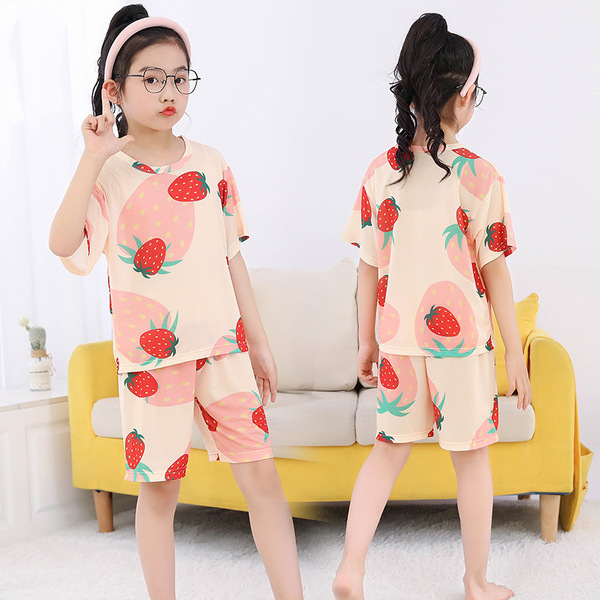 Summer silk shorts for men and women