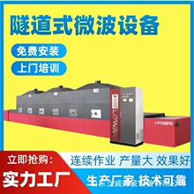 隧道式绿茶微波干燥杀青设备 小型家用茶叶杀青机 玫瑰花烘干机