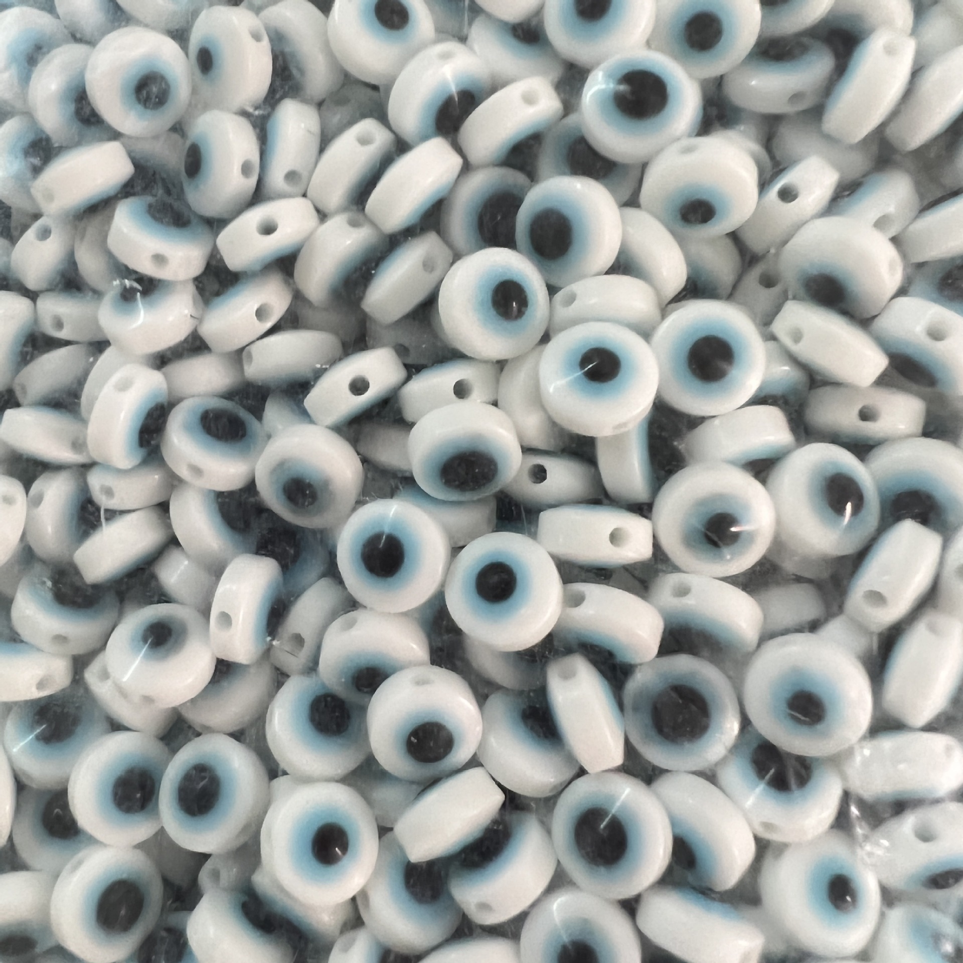 Fashion Devilu0027S Eye Plastic Epoxy Jewelry Accessories 50 pieces