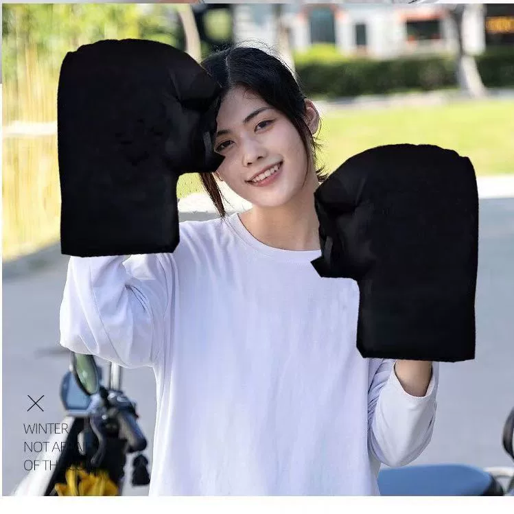 Фабрика прямых продаж зимний бархат плюс толстые хлопчатобумажные перчатки педаль мотоцикла