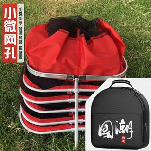 Wholesale fish protection fishing gear shop New dense eye small square popular fishing protection wild fishing fishing small mesh fish household net bag