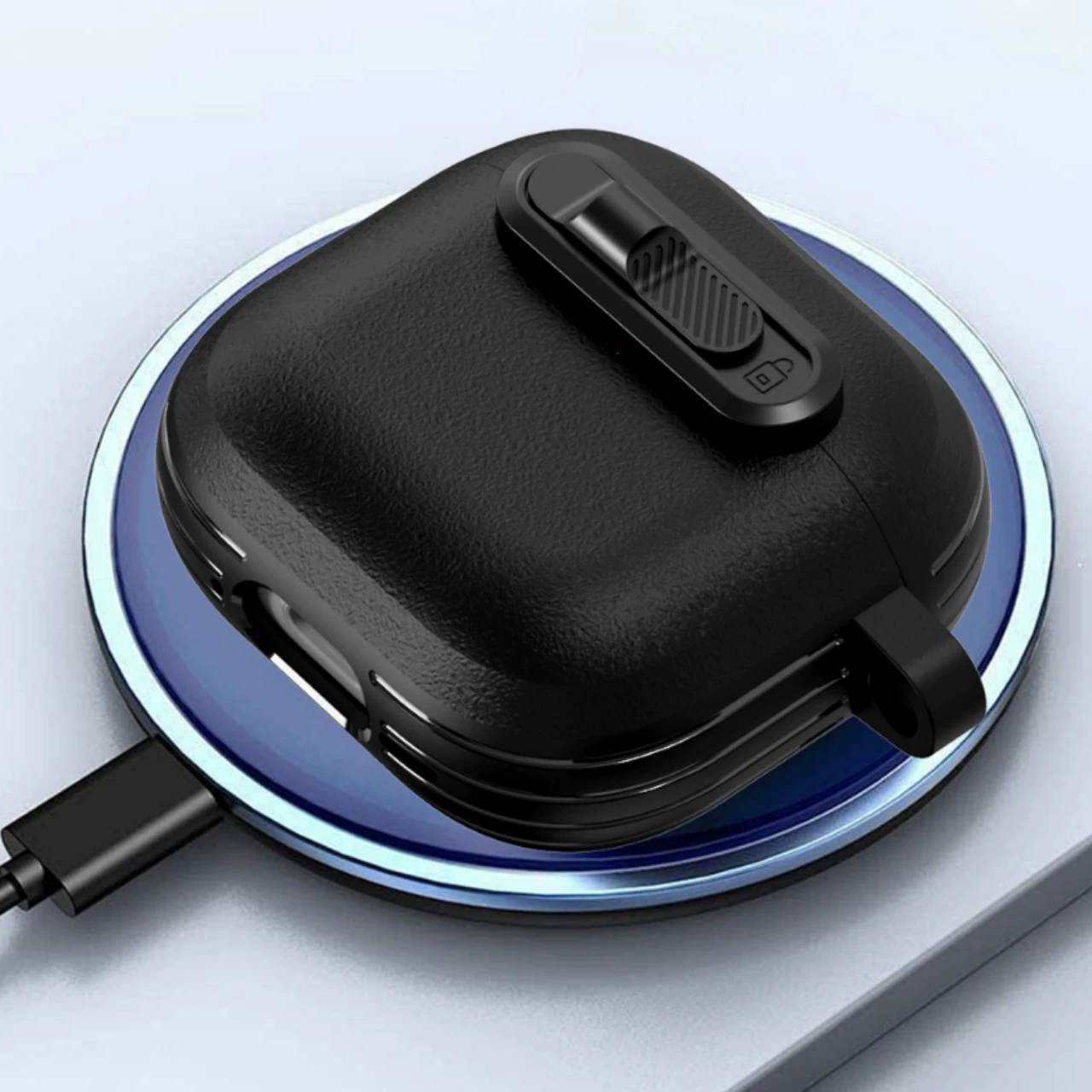 Подходит для Apple Airpods 4 без Bluetooth, защитный чехол с переключателем блокировки pro2, простой защитный чехол от падения 3-го поколения