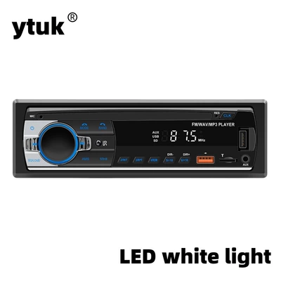 Cross-Border Digital Led Display Car Mp3 Player Bluetooth 5.0 Lossless Music Red Light Led (Car mp3) - 520lwhite-light