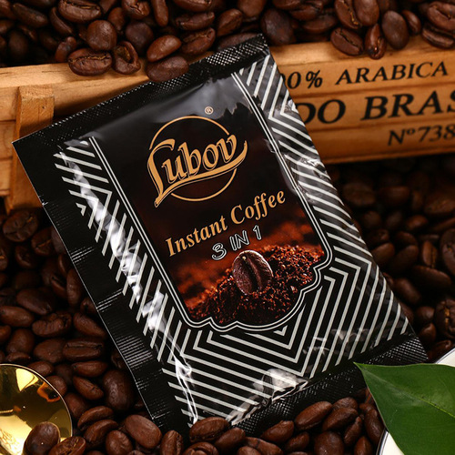 LUBOV Liu Baofei three-in-one two-in-one instant coffee powder Brazilian espresso students imported 50 bags
