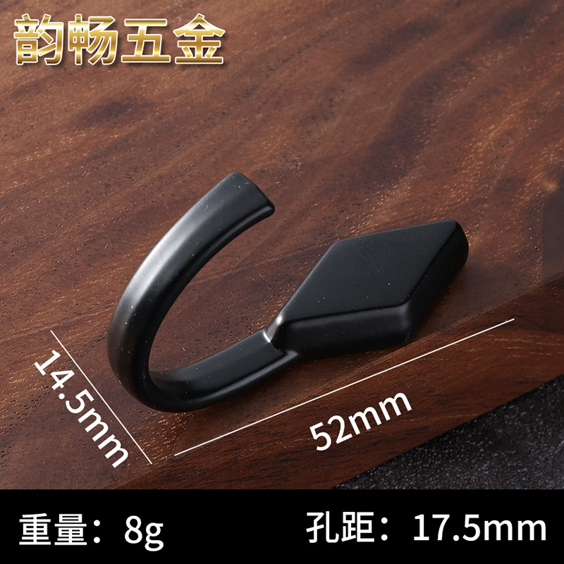 Gancho de ropa transfronteriza solo gancho aleación ropa antigua gancho ropa gancho aleación solo gancho Extra pequeño mini GANCHO 2 hoyos gancho